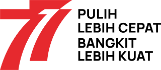 Logo HUT RI 77 transparan png