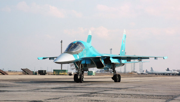 The Russian Air Force received a late Christmas present of 4 new Su34 