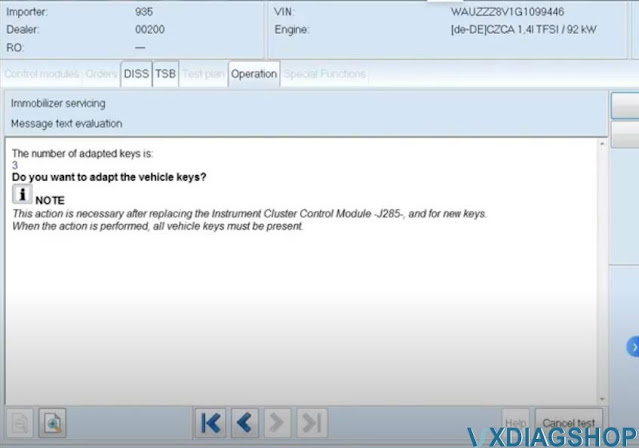 Can VXDIAG VCX SE 6154 do VAG Online Coding 2
