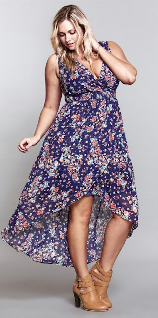 Summer Dresses Plus Size - 5 Best Outfits - blue