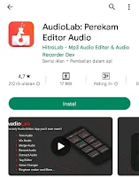 AudioLab app for android