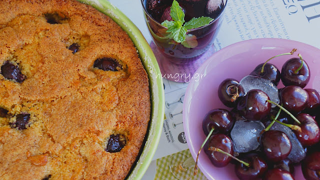 Fresh Cherry Cake