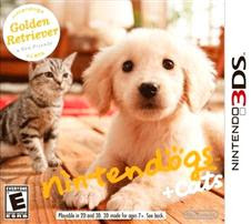 Nintendogs Cats Golden Retriever and New Friends   Nintendo 3DS