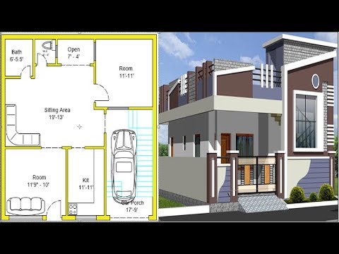 Best 2019 House  Design Idea for 30 by 30 feet 