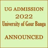 University of Gour Banga Announced UG Admission 2022