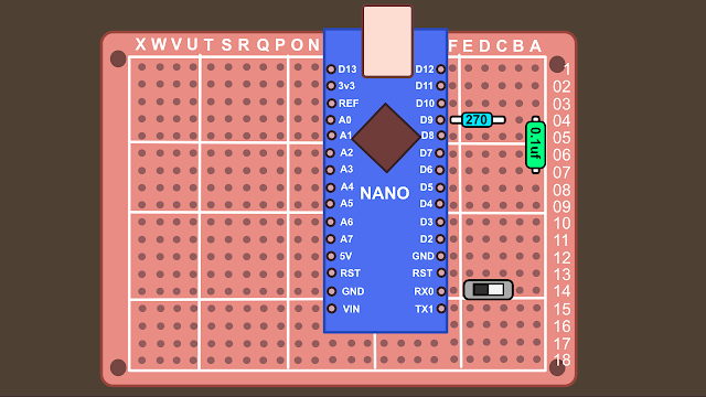 Synth build guide MIDI circuit 1