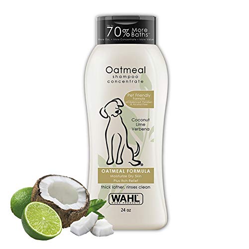 Wahl Oatmeal Dog Shampoo Natural Plant Based Ingredients