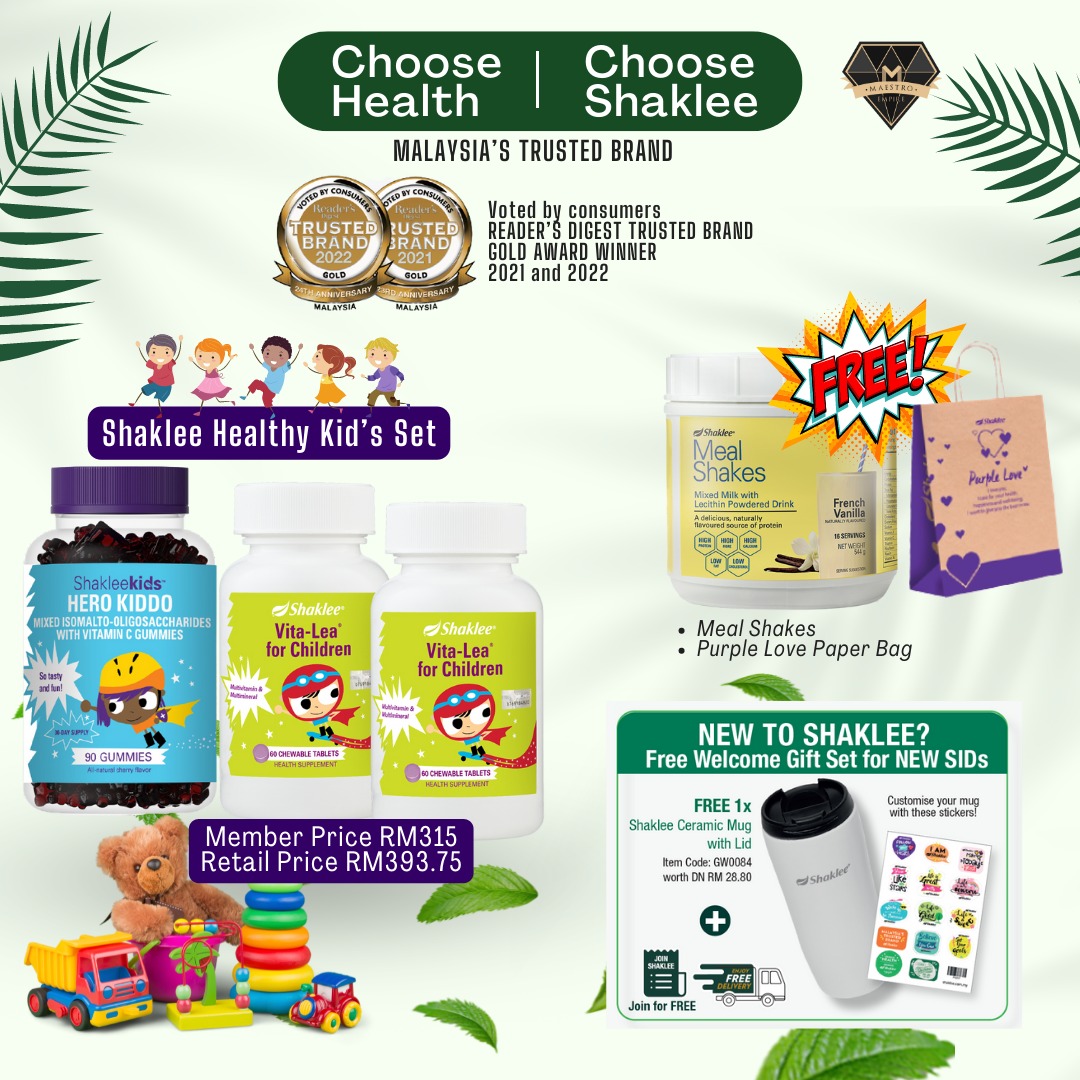 Promosi Shaklee Julai 2022