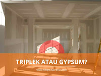 Triplek VS Gypsum: 10 Perbandingan Untuk Pertimbangan