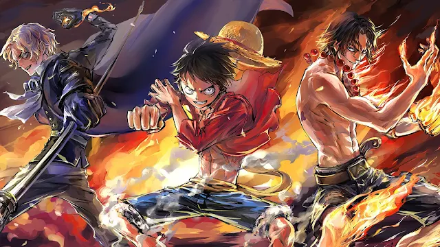 One Piece Luffy Ace Sabo