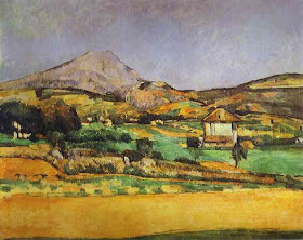 Cézanne. Plain by Mount Sainte-Victoire