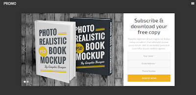 download landing page for ebook