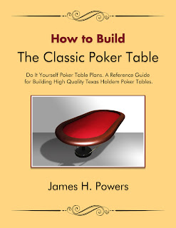 diy poker table woodworking