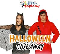 Vinci gratis un costume per Halloween da adulto