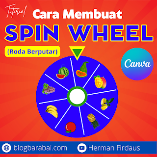 spin wheel roda berputar canva