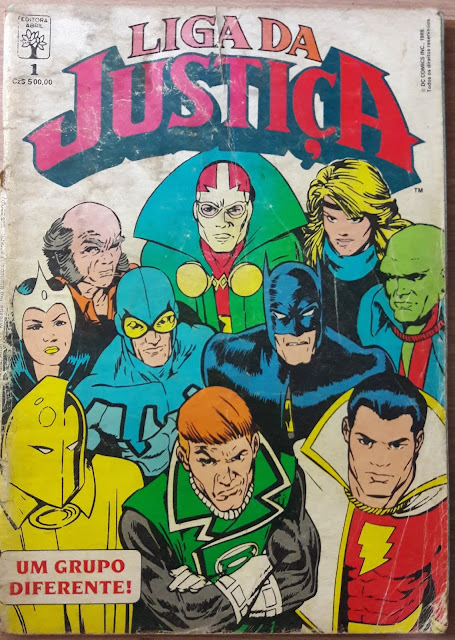 Liga da Justiça Internacional #1 Editora Abril 1989