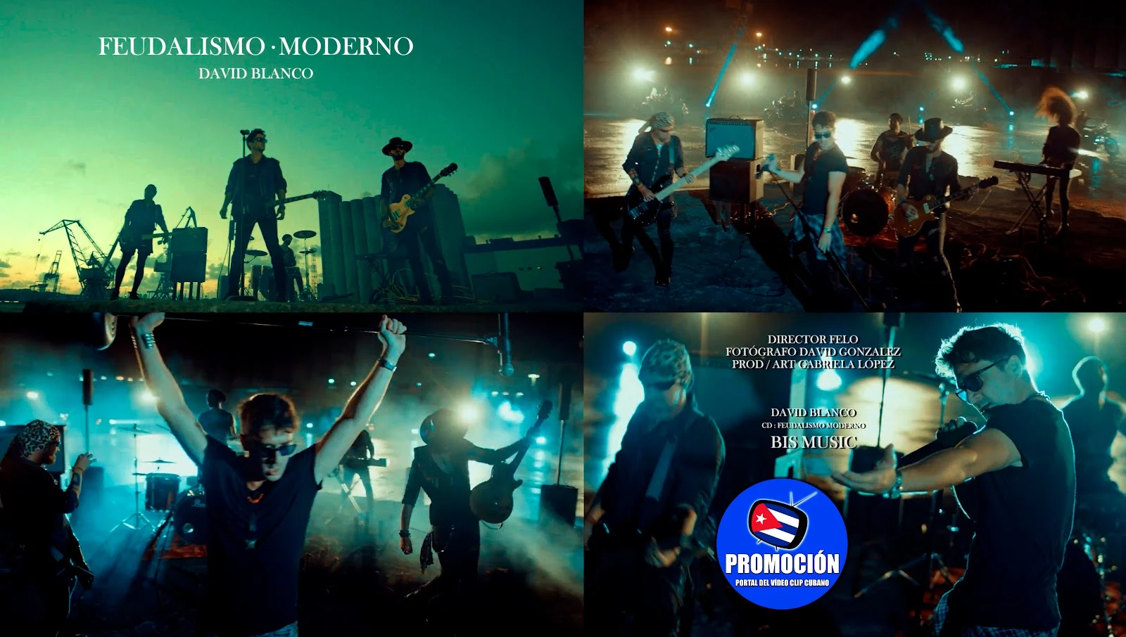 David Blanco - ¨Feudalismo Moderno¨ - Director: Felo. Portal Del Vídeo Clip Cubano. Música rock cubana. CUBA.