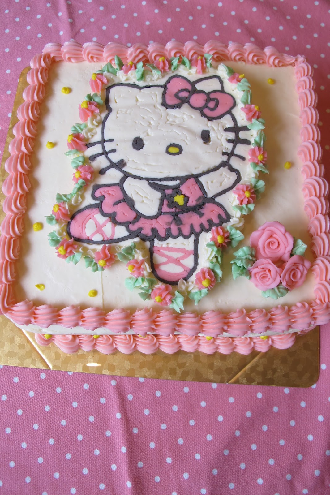 Hello Kitty Birthday Cake