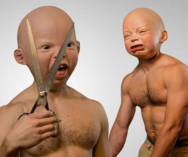 Creepy Baby Masks