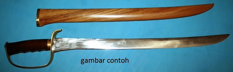 Golok Keris Lembing Kerambit Pedang  Pisau Kelantan Pedang  