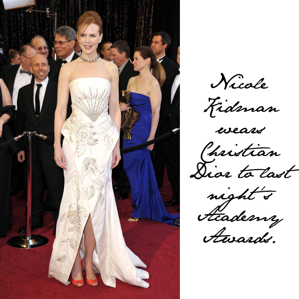 nicole kidman john galliano. That was until Nicole Kidman