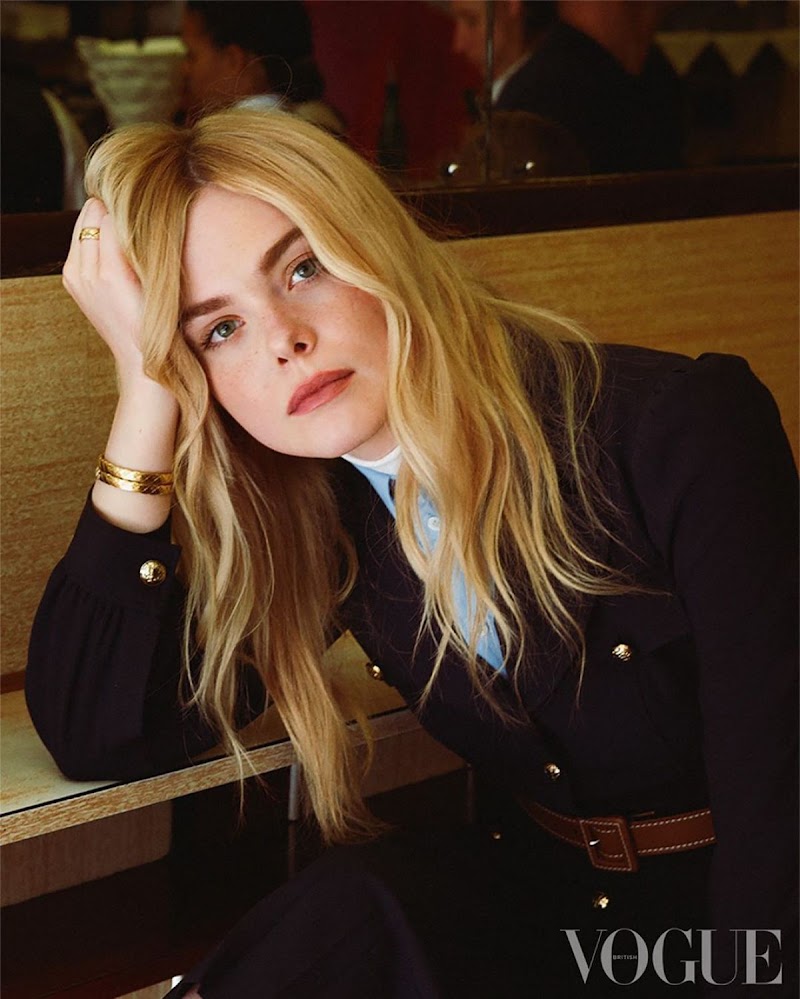 Elle Fanning Featured for Vogue Magazine -February 2020