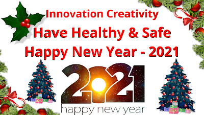 Have Healthy & Safe Happy New Year - 2021