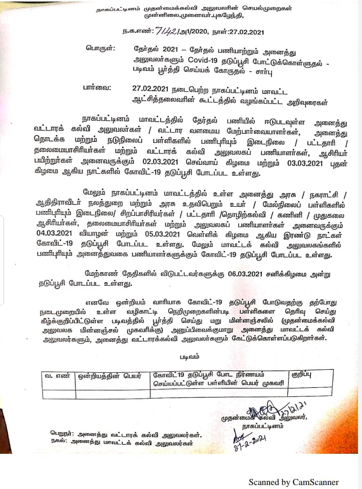 tn election commission letter