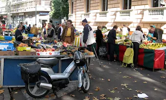 A market in Toulouse, France