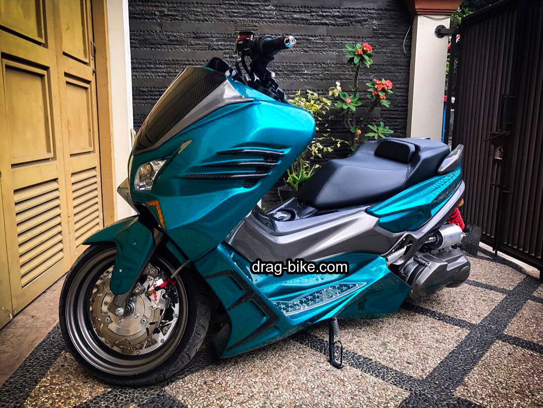 Download 40 Modifikasi Yamaha Nmax Ceper Terkeren Kempoul Motor