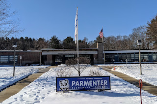 Parmenter in the snow of Dec 2019