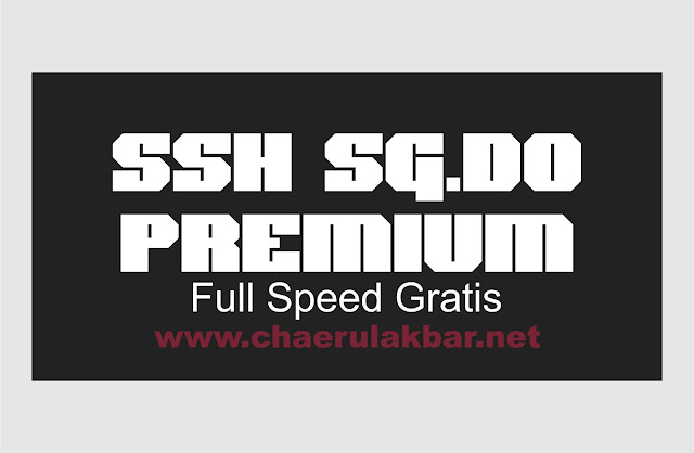 SSH Premium Gratis Server Singapore 19 september 2016