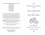 Purposes Of A Wedding Program