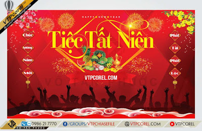 tiệc tất niên đẹp