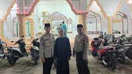 Polsek Tambusai Safari Ramadhan di Masjid Jami