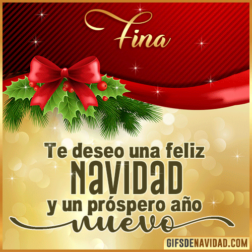Feliz Navidad Fina Feliz Navidad Fina