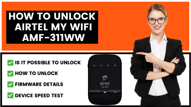 How to Unlock Airtel My WiFi AMF-311WW Hotspot Data Card for All SIM | Satya Ki Pathshala