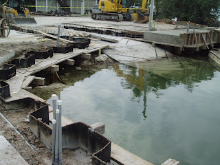 Boat ramp construction video ~ Sail