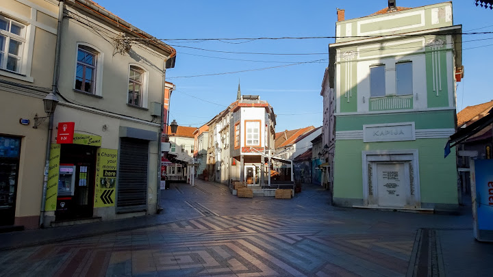 Old Town Center in Tuzla