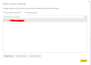 Remove Other SQL Or Duplicate DataSources In Power BI Desktop