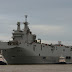 Russian Navy's French Build Vladivostok Landing Helicopter Dock (LHD) Amphibious Assault Ship