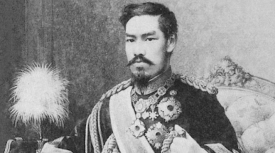 Hình ảnh vua Minh Trị Nhật Bản