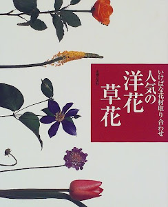 人気の洋花・草花 (いけばな花材取り合わせ)