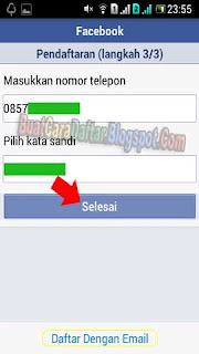 mendaftar facebook gratis