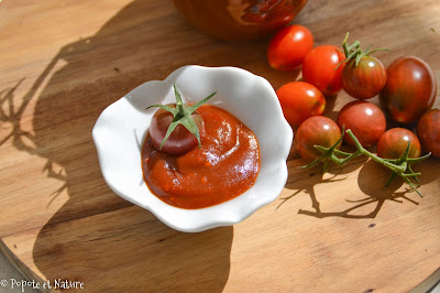 Ketchup aux tomates cerise © Popote et Nature