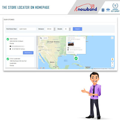 Prestashop store locator and in-store module