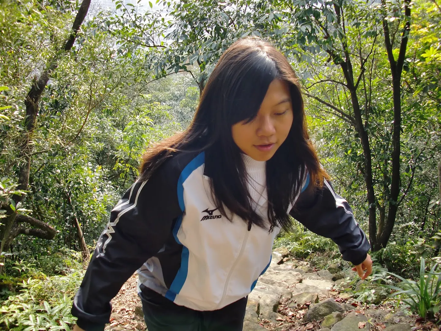 相片：雨柔之登山~這張拍起來蠻可愛的