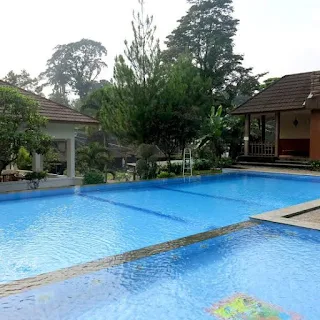 kolam renang vila