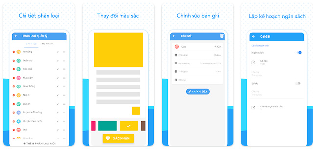 Ứng dụng Sổ Thu Chi - App quản lý chi tiêu trên điện thoại, pc c