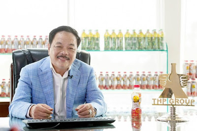 Tiến sĩ ông Trần Quí Thanh là tổng giám đốc của Tập đoàn Tân Hiệp Phát